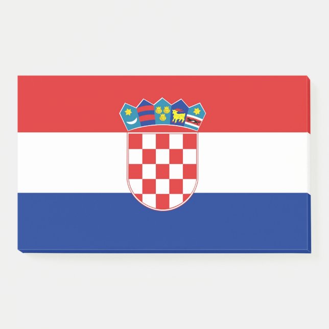 Notes with flag of Croatia (Front)