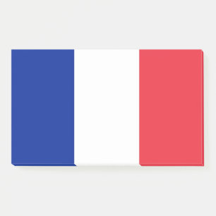 Notes with flag of France