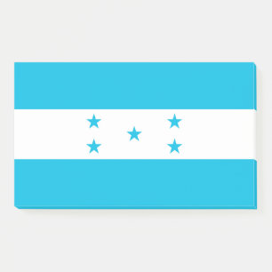 Notes with flag of Honduras