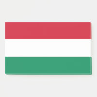 Notes with flag of Hungary