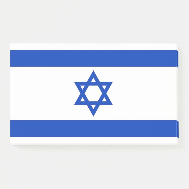 Notes with flag of Israel (Front)