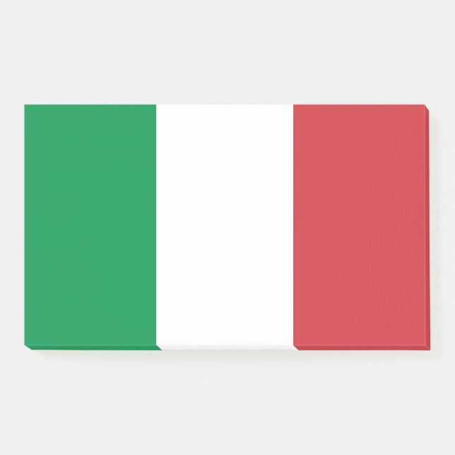 Notes with flag of Italy (Front)