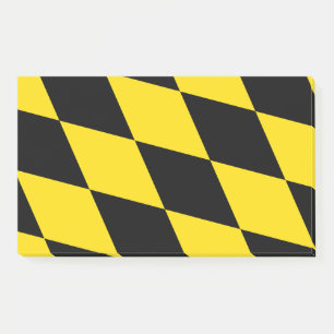 Notes with flag of Munich