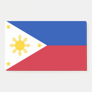 Notes with flag of Philippines