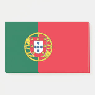 Notes with flag of Portugal