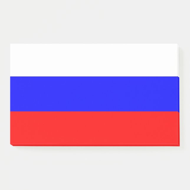 Notes with flag of Russia (Front)