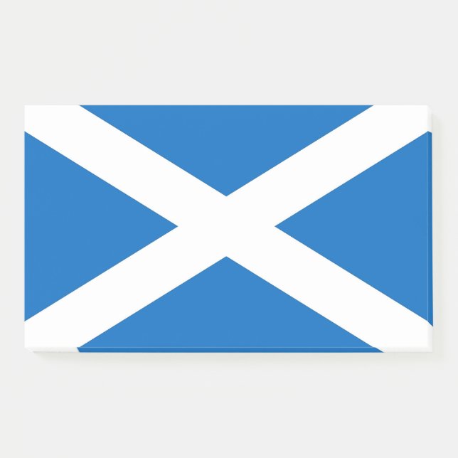 Notes with flag of Scotland, United Kingdom (Front)