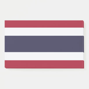 Notes with flag of Thailand