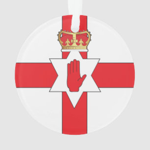 Nothern Ireland flag Ornament