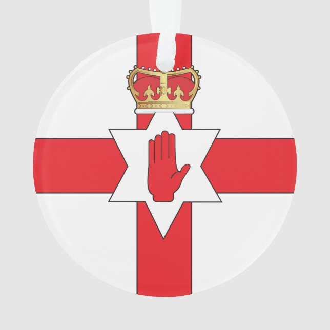 Nothern Ireland flag Ornament (Back)