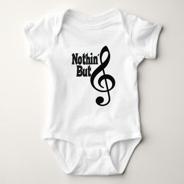 Nothin' But Treble Baby Bodysuit (Front)