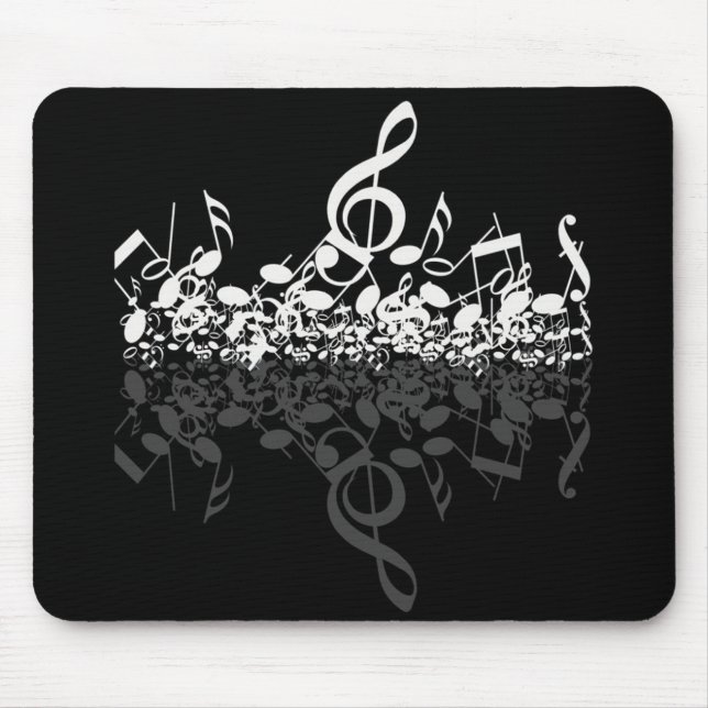 Nothin' But Treble-Black Mouse Pad (Front)