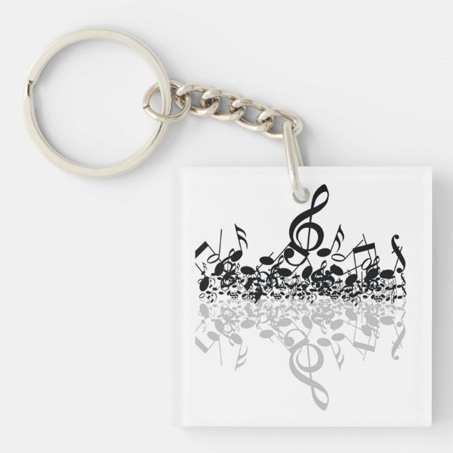 Nothin' But Treble-Double-Sided Acrylic Key Chain (Front)