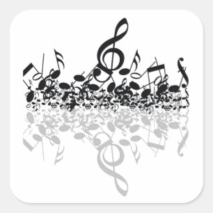 Nothin' But Treble Music Lovers Stickers