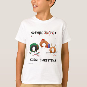 Nothin' Butt A Corgi Christmas T-Shirt