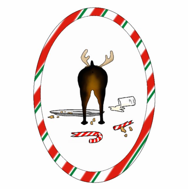 Nothin' Butt A Min Pin Christmas Ornament Photo Sculpture Decoration (Front)