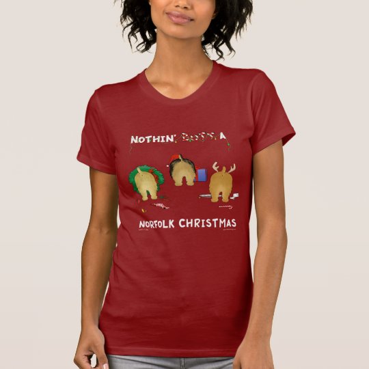 Nothin' Butt A Norfolk Christmas T-Shirt