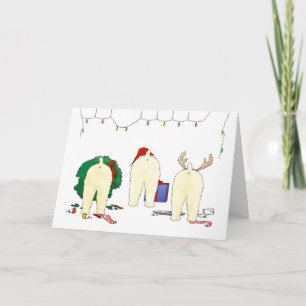 Nothin' Butt A Wheaten Christmas Holiday Card