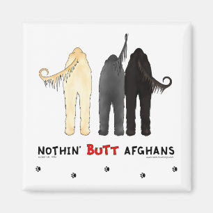 Nothin' Butt Afghans Magnet
