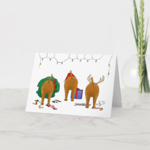 Nothin' Butt An Irish Terrier Christmas Holiday Card