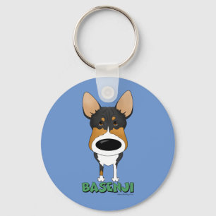 Nothin' Butt Basenjis Keychain