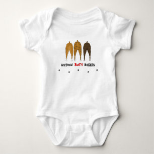 Nothin' Butt Boxers Baby Bodysuit