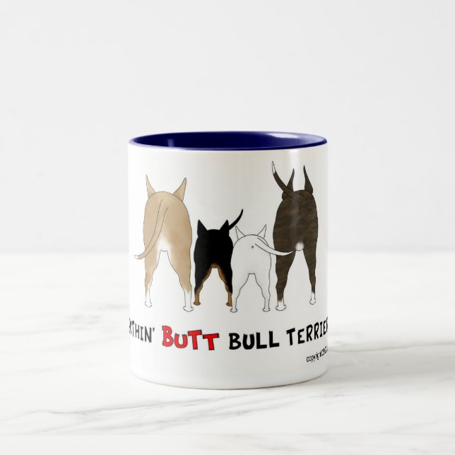 Nothin' Butt Bull Terriers Mug (Center)