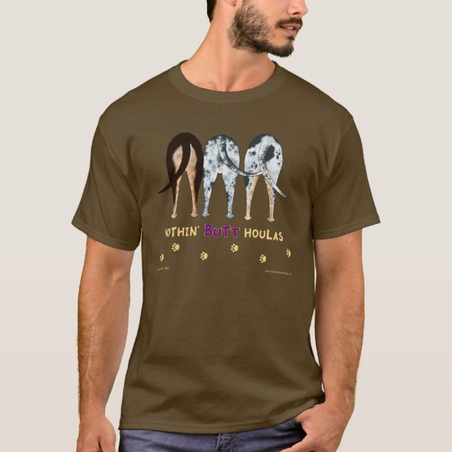 Nothin' Butt Catahoulas T-shirt (Front)