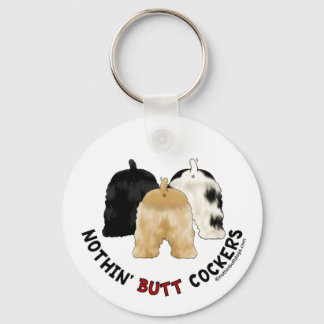Nothin' Butt Cockers Key Ring