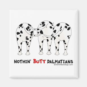 Nothin' Butt Dalmatians Magnet
