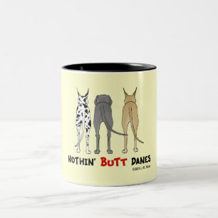 Nothin' Butt Danes Two-Tone Coffee Mug