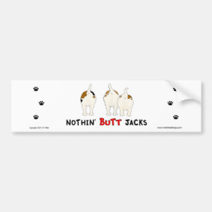 Nothin' Butt Jack Russells Bumper Sticker