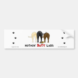 Nothin' Butt Labs Bumper Sticker