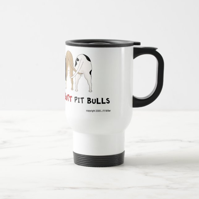 Nothin' Butt Pitbulls Mug (Right)