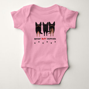 Nothin' Butt Shepherds Baby Bodysuit