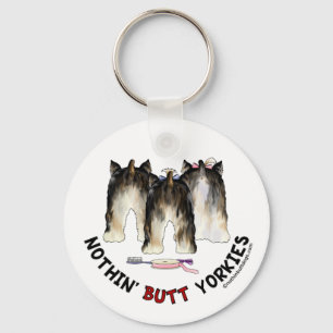 Nothin' Butt Yorkies Key Ring