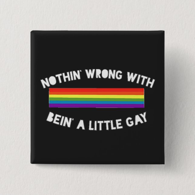Nothin' Wrong Pin (Front)