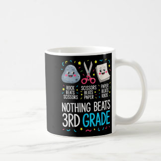 Nothing Beats 3rd Grade Funny Back To School Kids Coffee Mug