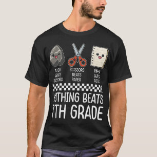 Nothing Beats 7Th Grade Back To School Kids  T-Shirt