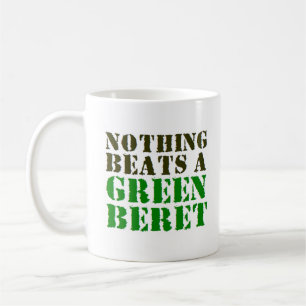 nothing beats a green beret coffee mug
