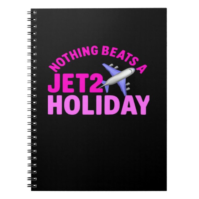 Nothing Beats A Jet2 Holiday Meme Sloth Notebook (Front)