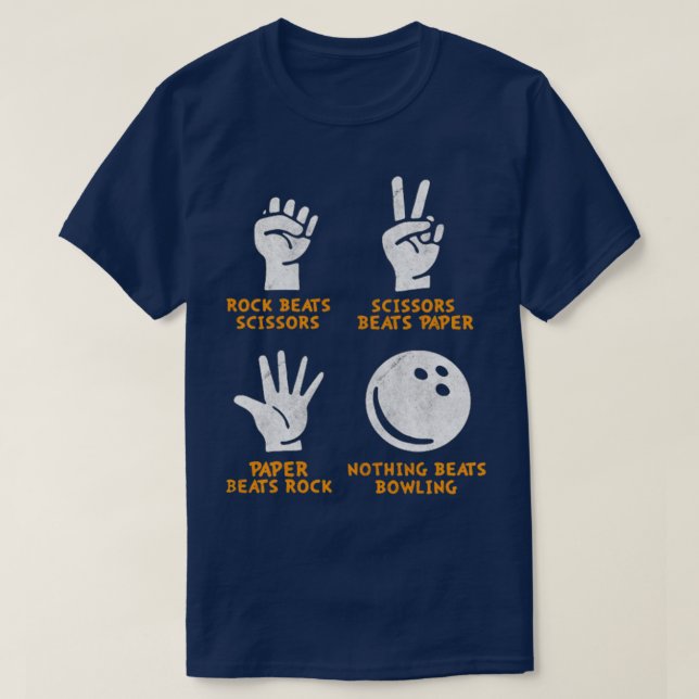 Nothing Beats Bowling T-Shirt (Design Front)