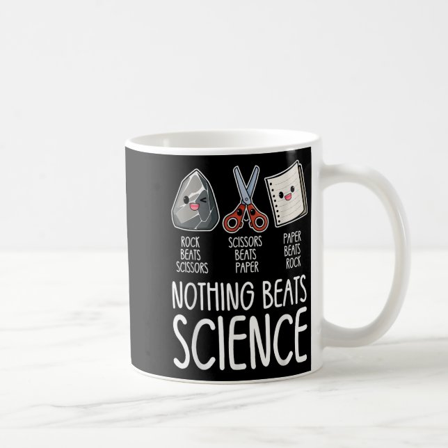 Nothing Beats Science Funny Back To School Stem Te Coffee Mug (Right)