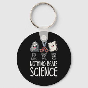 Nothing Beats Science Funny Back To School Stem Te Key Ring