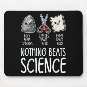 Nothing Beats Science Funny Back To School Stem Te Mouse Mat