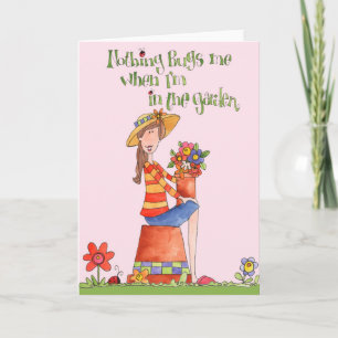 Nothing Bugs Me - Greeting Card