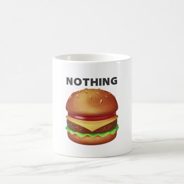 nothing BURGER Coffee Mug (Center)