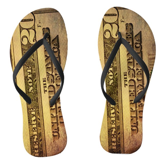 Nothing but 20's flip flops (Footbed)