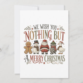 Nothing But a Merry Christmas Card