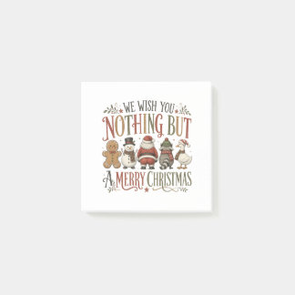 Nothing But a Merry Christmas Post-it Notes